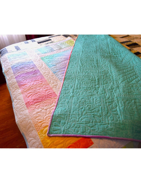 Plantilla de Acolchado Hancy Torbellino de Plumas 31.9x22.5 cm