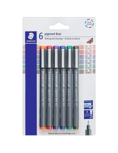 Lápices de Pigmento Staedtler 30805SB6A6ST 6 Colores 2