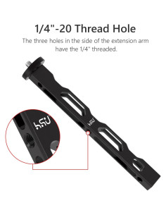 Brazo de Extensión de Aluminio HSU para Insta360 X3 X4 16 cm 2