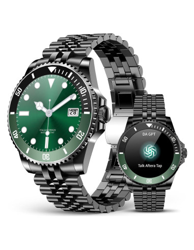 Reloj Inteligente SOUYIE H66 para Hombres, Pantalla AMOLED 1.19"