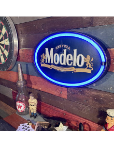 Cartel LED Retro Modelo Cerveza SOTT 41x26 cm Decoración 2