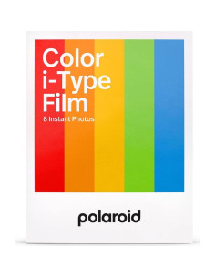 Película Instantánea Color i-Type Polaroid 8 Exposiciones + Álbum 5" 2