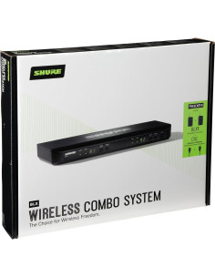Sistema de micrófono inalámbrico Shure BLX188/CVL - 14h batería, 100m alcance 2