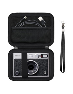 Funda Dura para Cámara Instantánea Fujifilm Instax Mini EVO Negra