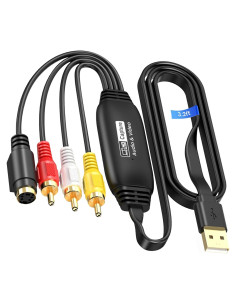 Convertidor de VHS a Digital avedio links USB 2.0 1080P