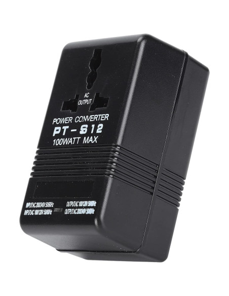Convertidor de Voltaje Naroote PT-S12 100W para Viajes