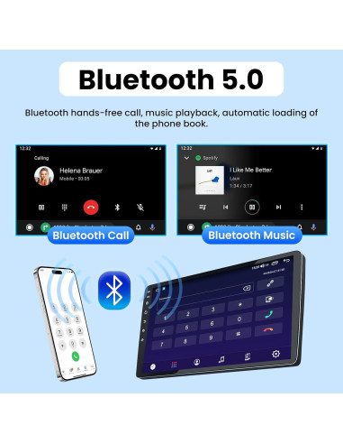 Radio Estéreo para Toyota Camry 2015-2017 Fortdows 10" HD