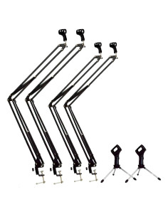 Paquete de Soportes de Micrófono ChromaCast - 6 Piezas