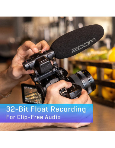 Micrófono de Condensador ZOOM M3 Estéreo 32-Bit Float
