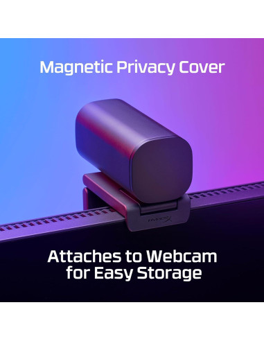 Webcam HyperX Vision S 4K 30fps Autofoco 90 USB-C Negro