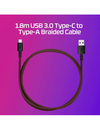 Webcam HyperX Vision S 4K 30fps Autofoco 90 USB-C Negro