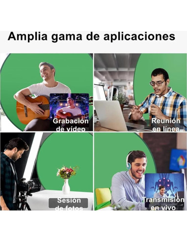 Fondo Redondo Verde Portátil Genérico 142cm Tela Absorbente