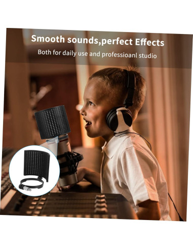 Filtro de Micrófono en Forma de U Vaguelly - Reducción de Ruido