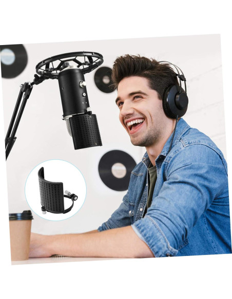 Filtro de Micrófono en Forma de U Vaguelly - Reducción de Ruido