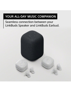 Altavoz Bluetooth Portátil Sony LinkBuds - Negro, 25h Batería 2