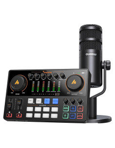 Micrófono Dinámico Cardioide MAONO XLR para Podcasting