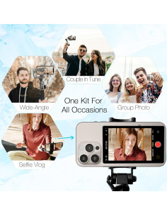 Monitor de Selfie Yatao con Stick Magnético para Vlog 2