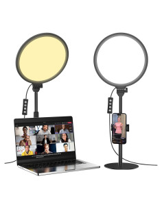 Luz de Anillo LED 26cm ANAUTIN para Video Conferencias