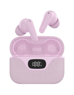 Auriculares Inalámbricos AT&T Ultra Rosa con Estuche Carga 2