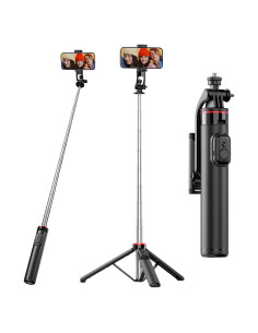 Trípode KAZTORY 132 cm para Teléfono y Selfie Stick