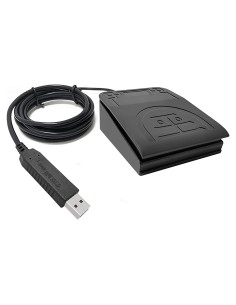 Pedal de pie USB óptico PCsensor para control de programas