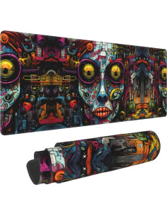 Alfombrilla de teclado y ratón WZYCWB 30.48x80 cm antideslizante 2