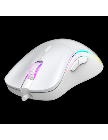 Combo Teclado Mecánico GAMDIAS Hermes E4 RGB + Ratón Ergonómico 12800 DPI + Alfombrilla Extendida