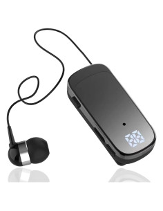 Auriculares Inalámbricos Retráctiles Yoidesu V5.2 Bluetooth Negro
