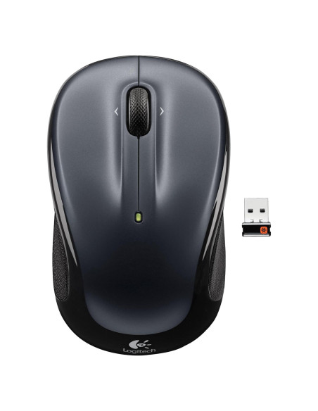 Ratón Inalámbrico Logitech M325 Plata Oscura - Precisión y Comodidad Ratón Inalámbrico Logitech M325 Plata Oscura - Precisión y Comodidad