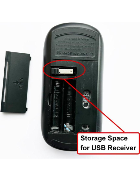 Ratón Inalámbrico Ergonómico Sanacci Art Deco USB