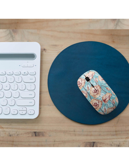 Ratón Inalámbrico Ergonómico Sanacci Poppy Vintage USB