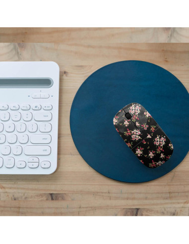 Ratón Inalámbrico Ergonómico Sanacci Floral USB 2.4GHz