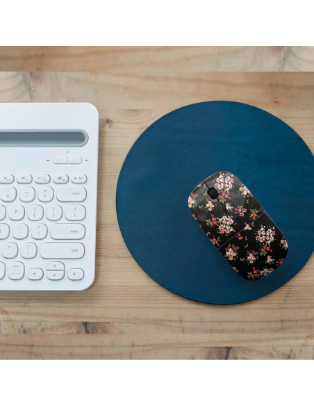 Ratón Inalámbrico Ergonómico Sanacci Floral USB 2.4GHz