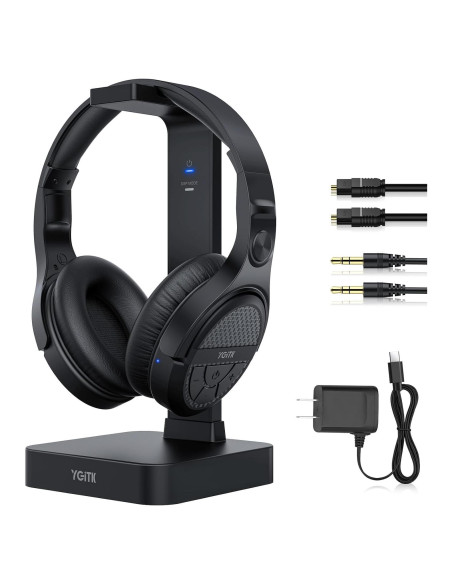 Auriculares Inalámbricos YGiTK para TV con Transmisor RF 2.4GHz