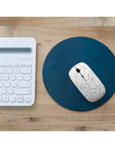 Ratón Inalámbrico Ergonómico Sanacci USB 2.4GHz Vintage