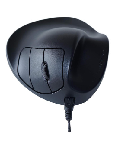 Ratón Ergonómico Handshoe Hippus S2WB-LC Negro Pequeño