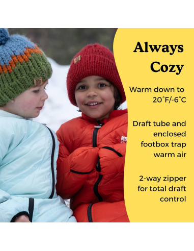 Saco de Dormir Big Mo 20 Morrison Outdoors Niños 18-36 Meses