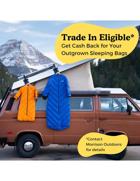 Saco de Dormir Big Mo 20 Morrison Outdoors Niños 18-36 Meses