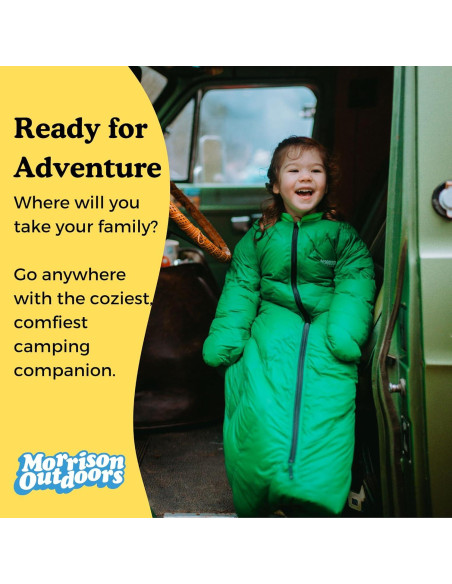 Saco de Dormir Big Mo 20 Morrison Outdoors Niños 18-36 Meses