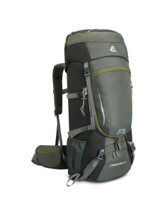 Mochila de senderismo Bseash 60L impermeable con cubierta