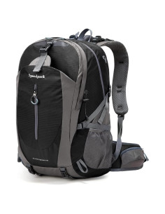 Mochila de Senderismo 40L Impermeable Unisex con Funda