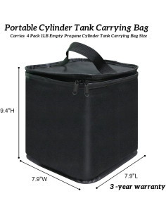 Bolsa de Almacenamiento para Cilindro de Propano Kovshuiwe 1LB 2