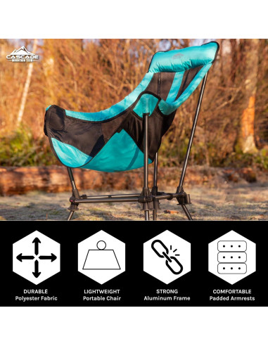 Silla de Campamento Ajustable Cascade Mountain Tech HMK-RB-E