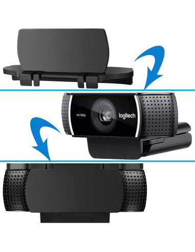 Cubierta de Webcam Genérico para Logitech C920/C922 - Protección Privacidad