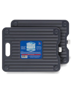 Paquete de Hielo Reutilizable Cooler Shock - Set de 2 Gris