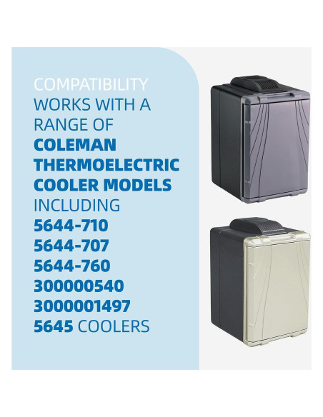 Adaptador de Cable de Alimentación 12V Coleman 2.44m con Fusible