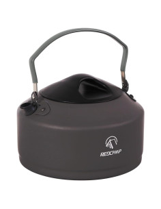 Kettle de Camping REDCAMP 0.9L Aluminio Portátil con Bolsa
