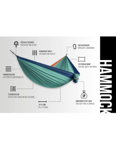 Hamaca Doble Bear Butt 3,05m con Red Mosquitera 360 2