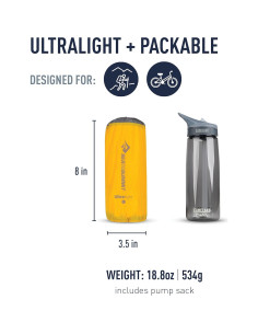 Colchón de Aire Ultraligero Sea to Summit Grande 198x64 cm 2