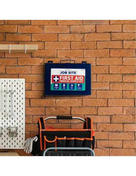 Kit de Primeros Auxilios 200 Piezas BrightCare Metal Resistente